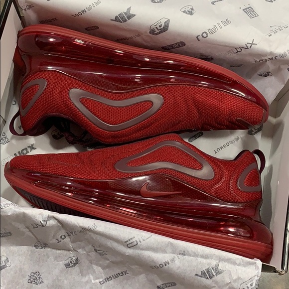 NIKE AIR MAX 720 university red/gym red - Picture 3 of 16